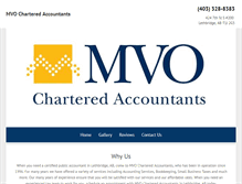 Tablet Screenshot of mvo.ca